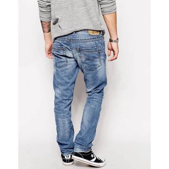 Diesel Other - DIESEL Blue Krayver Regular Slim-Carrot Blue Jeans